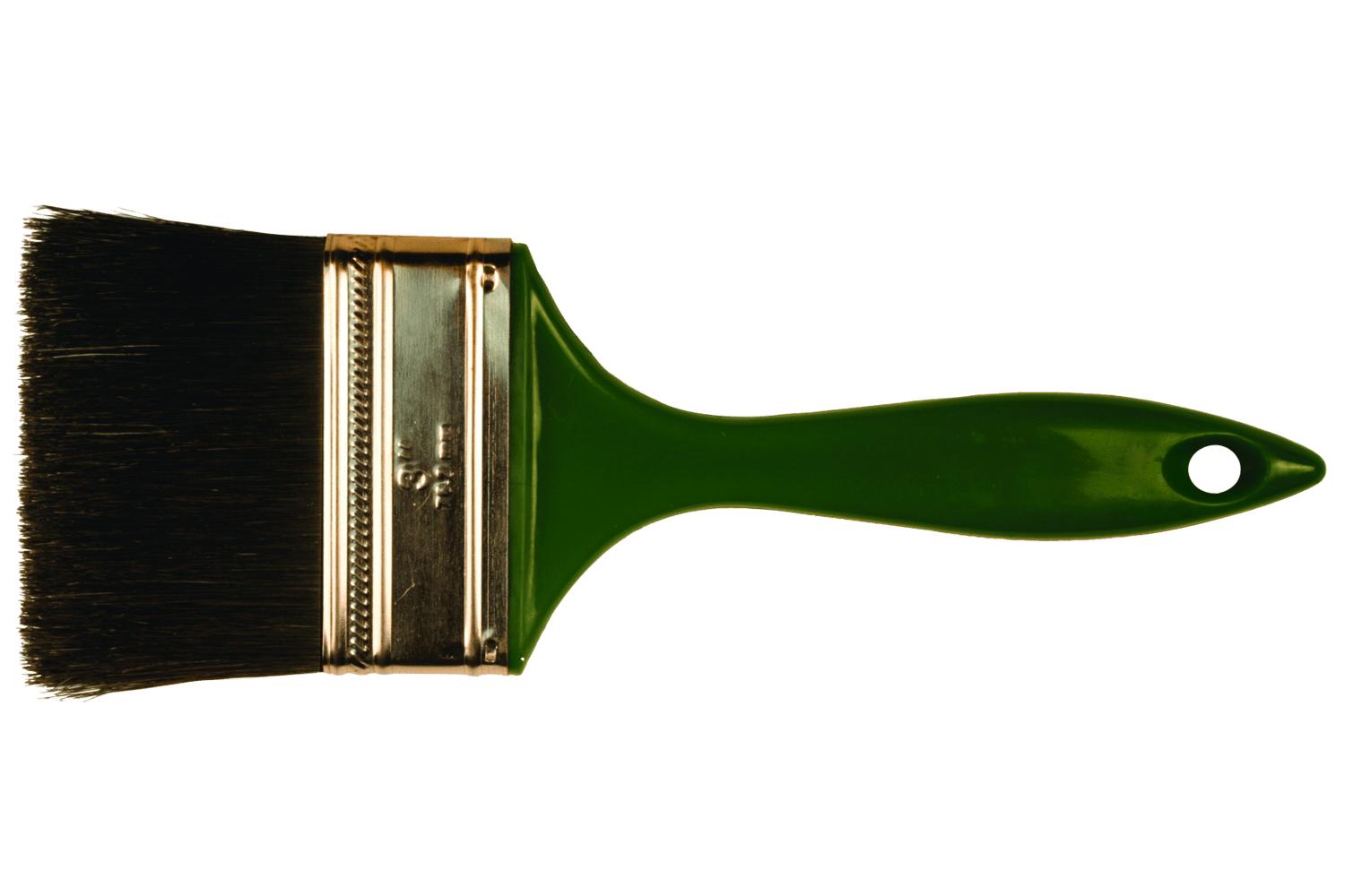 BRUSH WALL BLK 3 BLK BRISTLE FILL