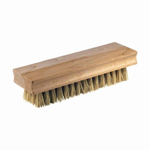 PFERD Vantage Brush 89526 Square End Hand Scrub Brush, 8 in L x 2-3/4 in W, 1-1/4 in Plastic Trim