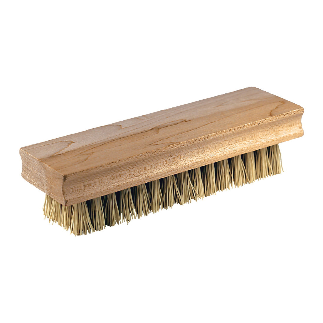 PFERD Vantage Brush 89528 Square End Hand Scrub Brush, 8 in L x 2-3/4 in W, 1 in Palmyra Trim
