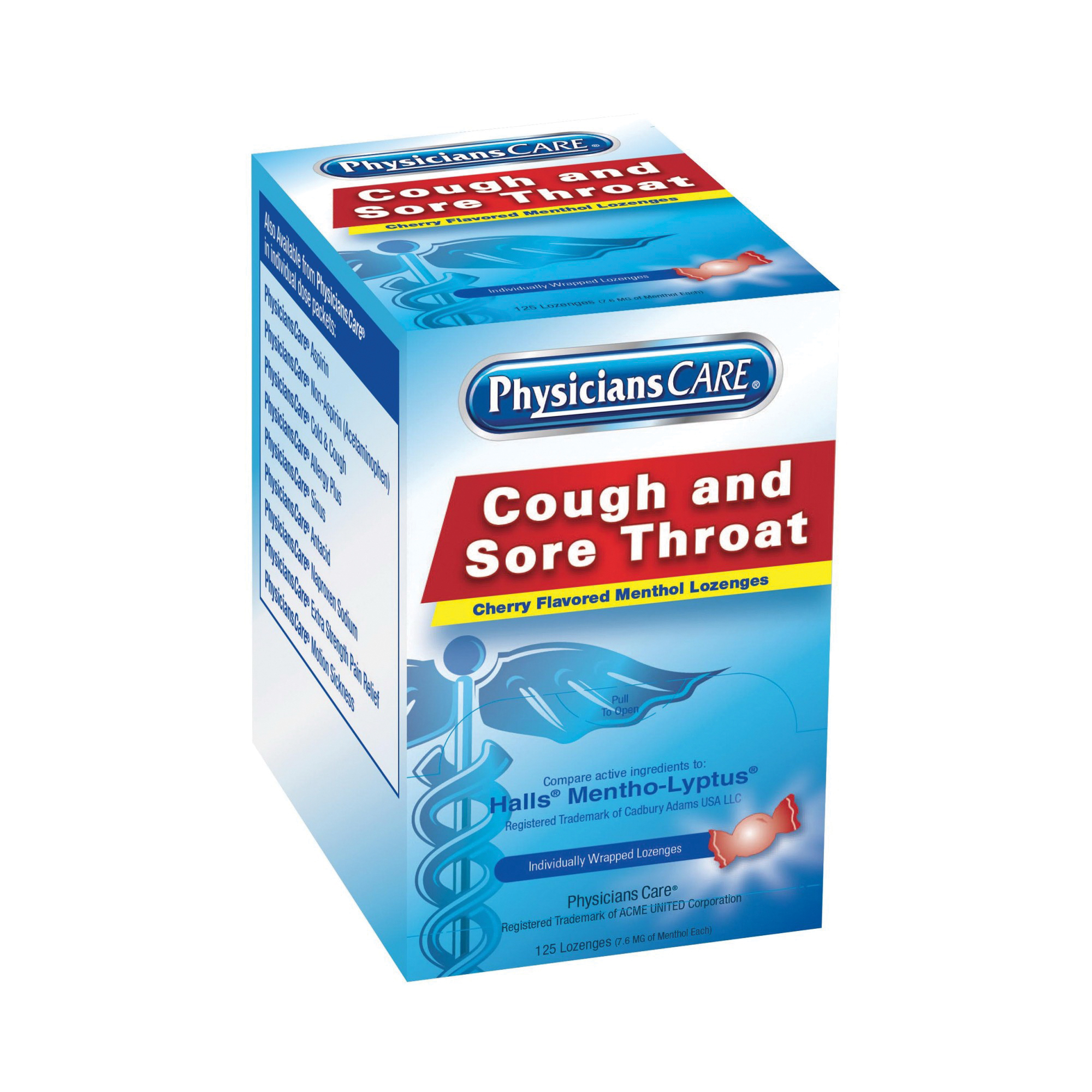 LOZENGES COUGH 125 4-1/2X6X3-1/2IN