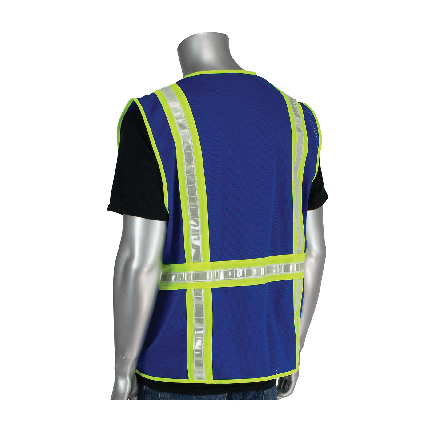 VEST SAF SURVEYOR XL BL POLYEST 52IN