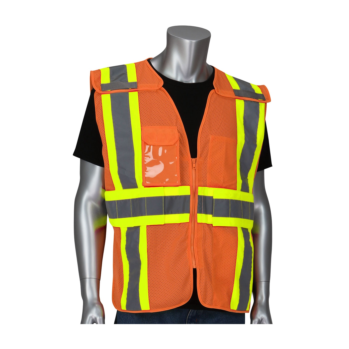 VEST BREAKAWAY 2XL/5XL HI-VIZ LIME YEL