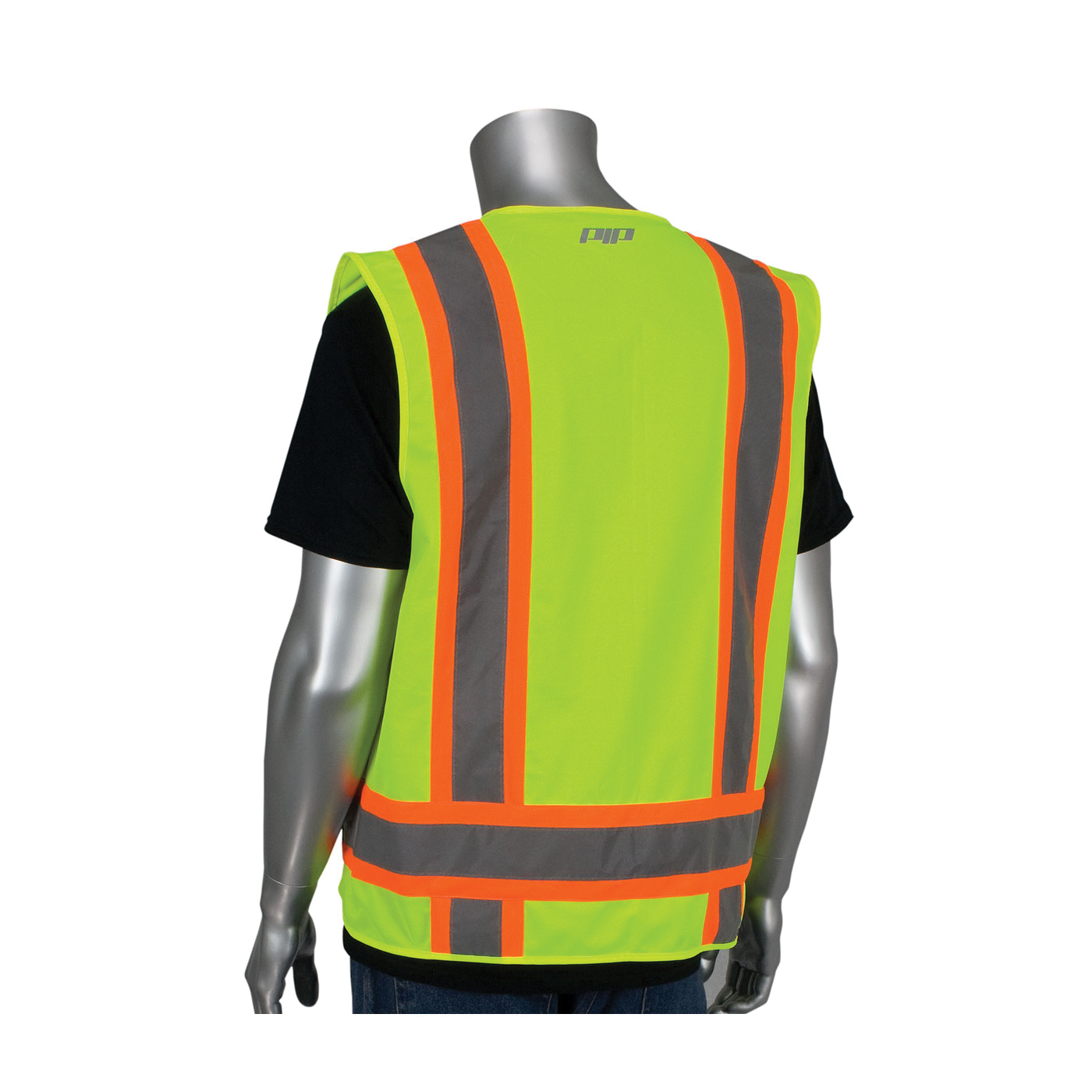 VEST SAF SURVEYOR 5XL HI-VIZ LIME YEL