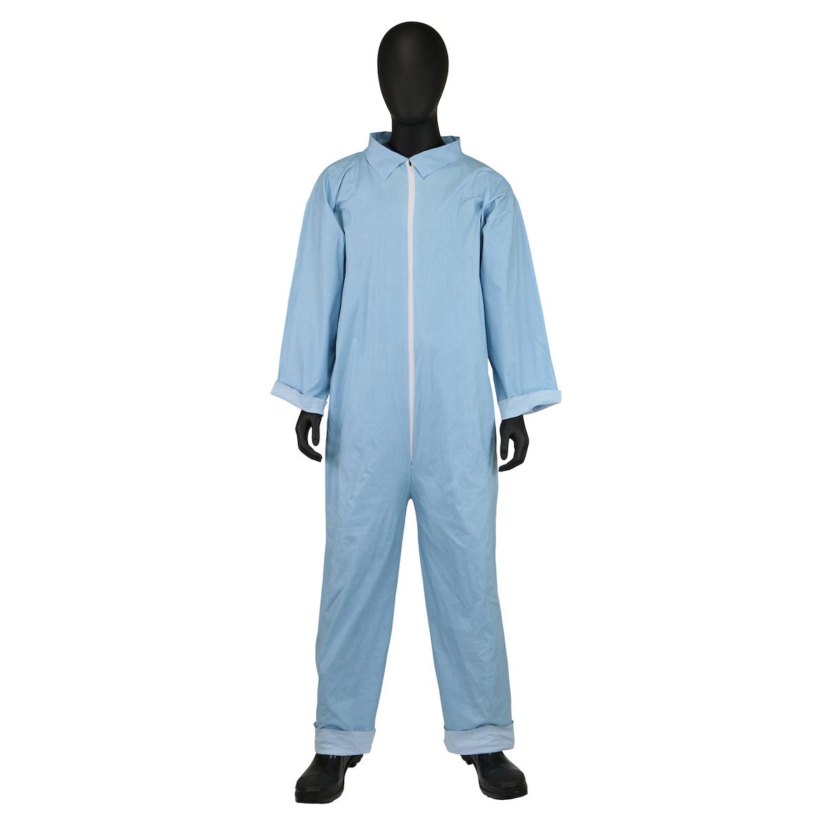 COVERALL RESISTANT FLM 3XL BL 31-1/2IN