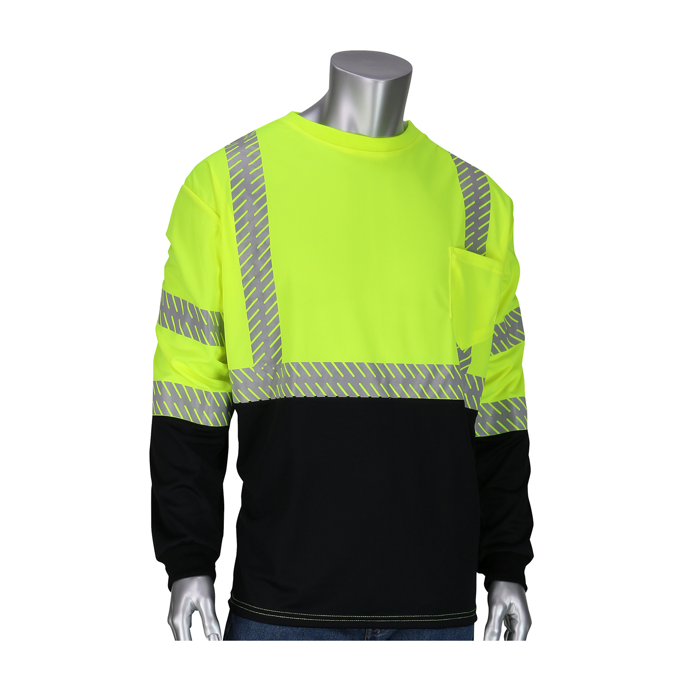 T-SHIRT NO S HI-VIZ LIME YEL 27-1/2IN