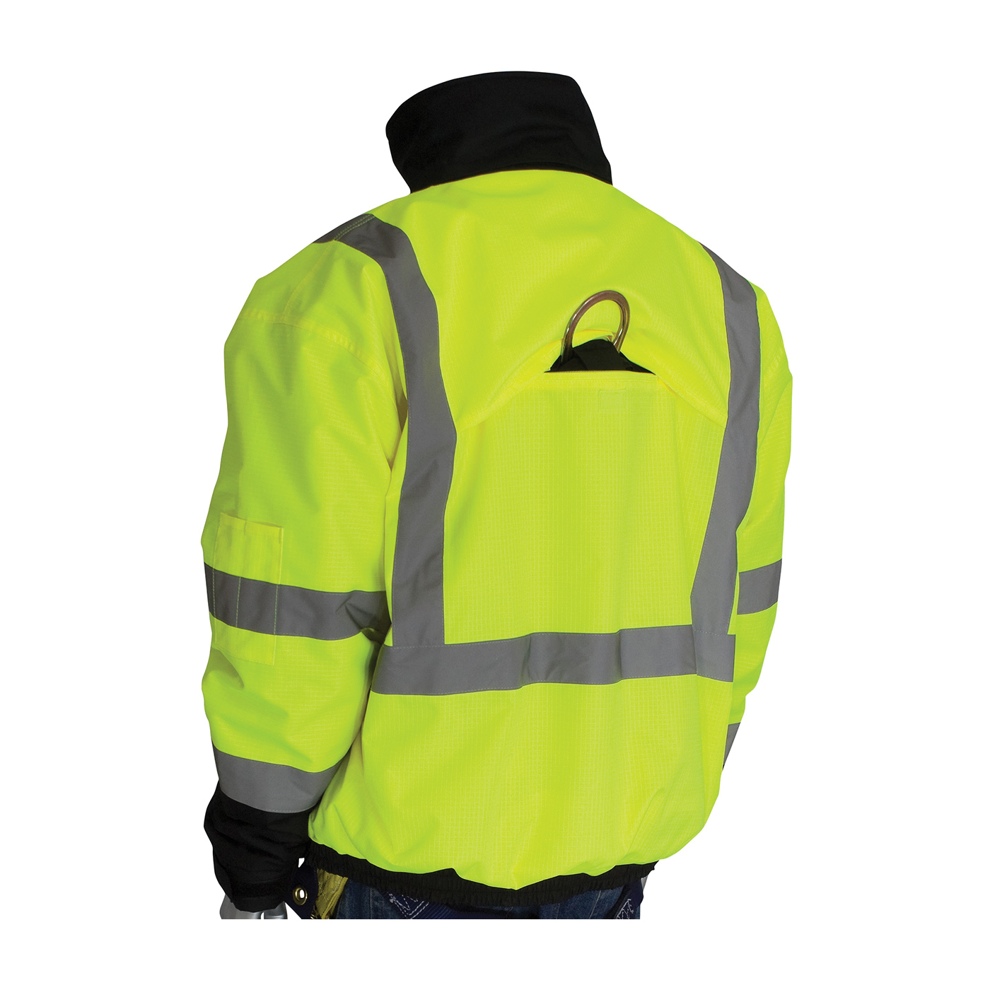 JACKET B UNISEX 2XL HI-VIZ LIME YEL 63IN