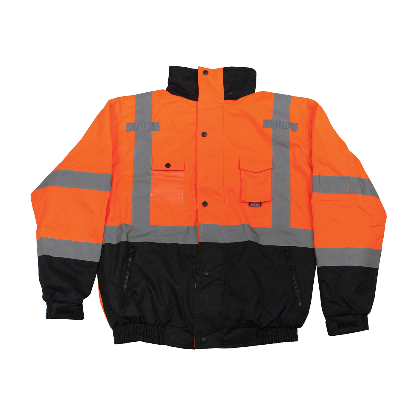 JACKET B UNISEX XL HI-VIZ ORN POLYEST