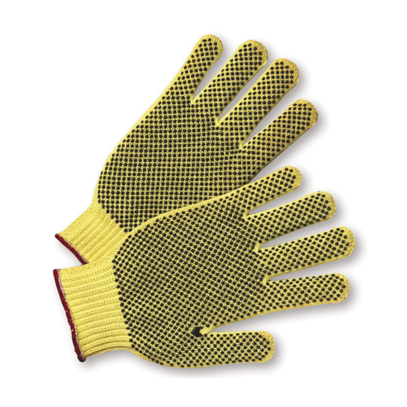 GLOVES RESISTANT CUT L PVC DOTS PVC DOTS