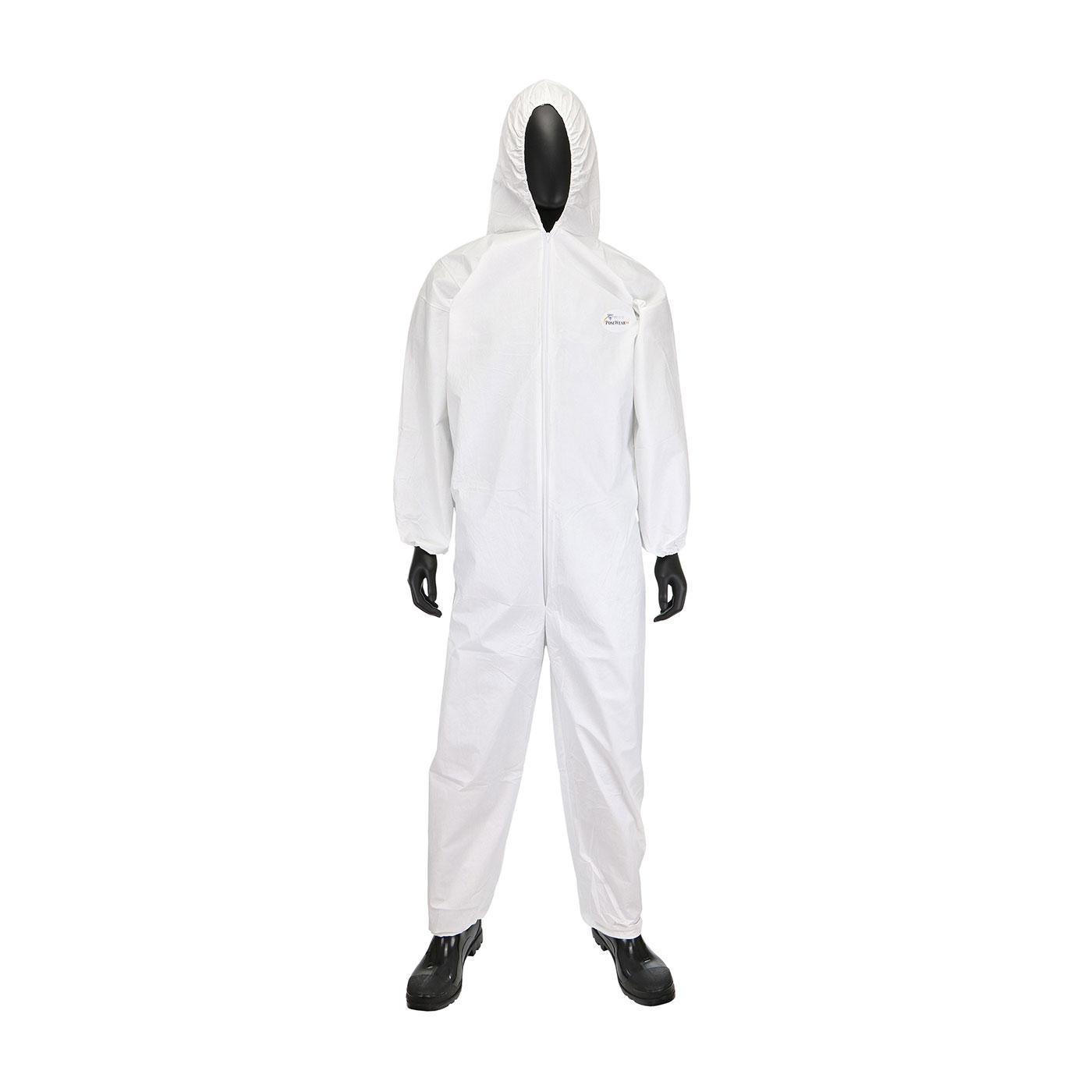 COVERALL DISPOSABLE 2XL WHT 29.1IN