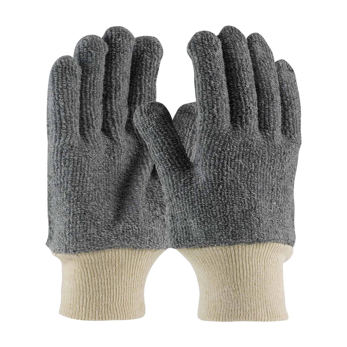 GLOVES PRP GENL L COTTON/POLYEST GRA