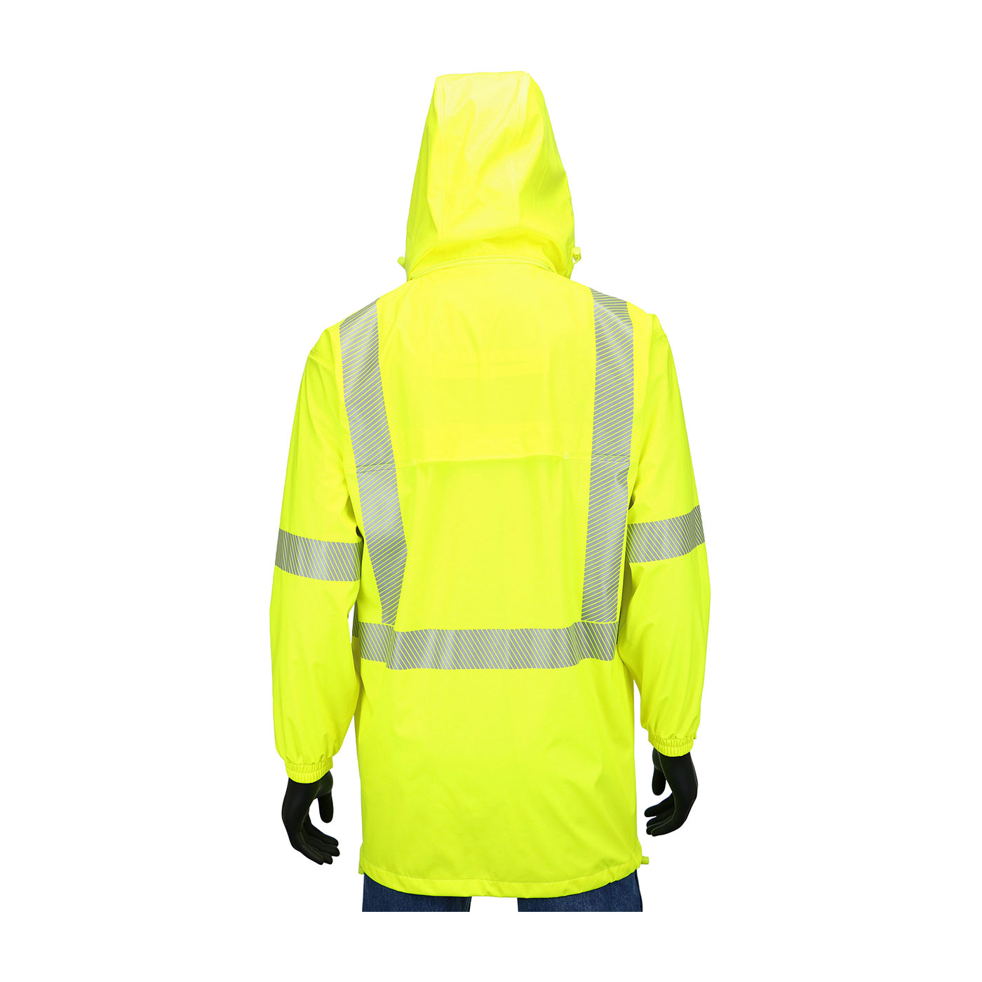 JACKET RAIN 3XL HI-VIZ YEL WTR YES 4541J