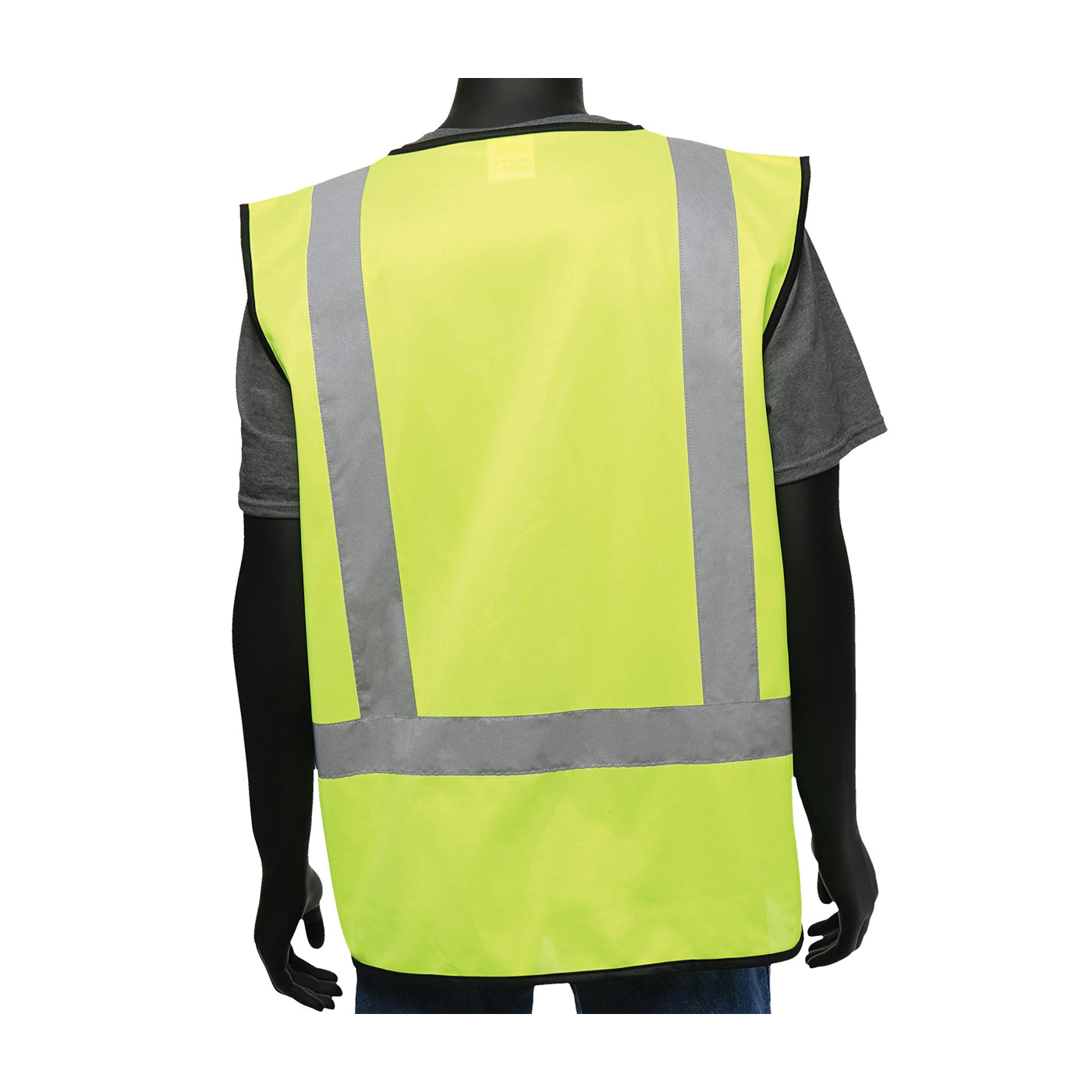 VEST SAF SURVEYORS 3XL HI-VIZ GRN/BK