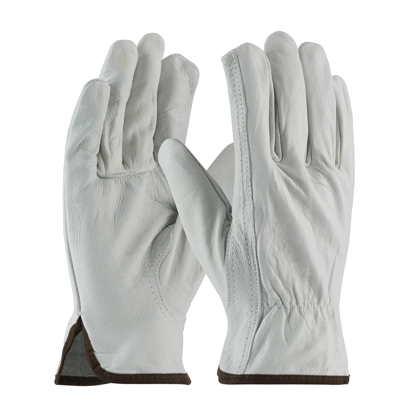 GLOVES GP DRIVERS XL TOP GR COWHIDE LTHR