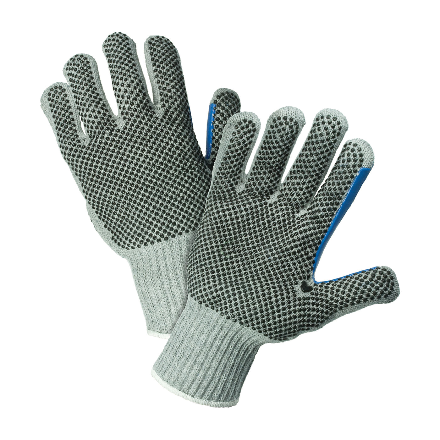 GLOVES PRP GENL CTD/WORK S GRA PVC