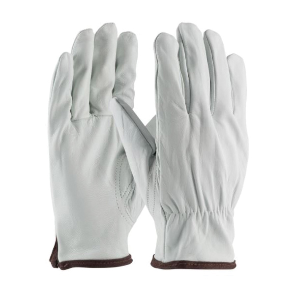 GLOVES GP DRIVERS L TOP GR GOATSKIN LTHR