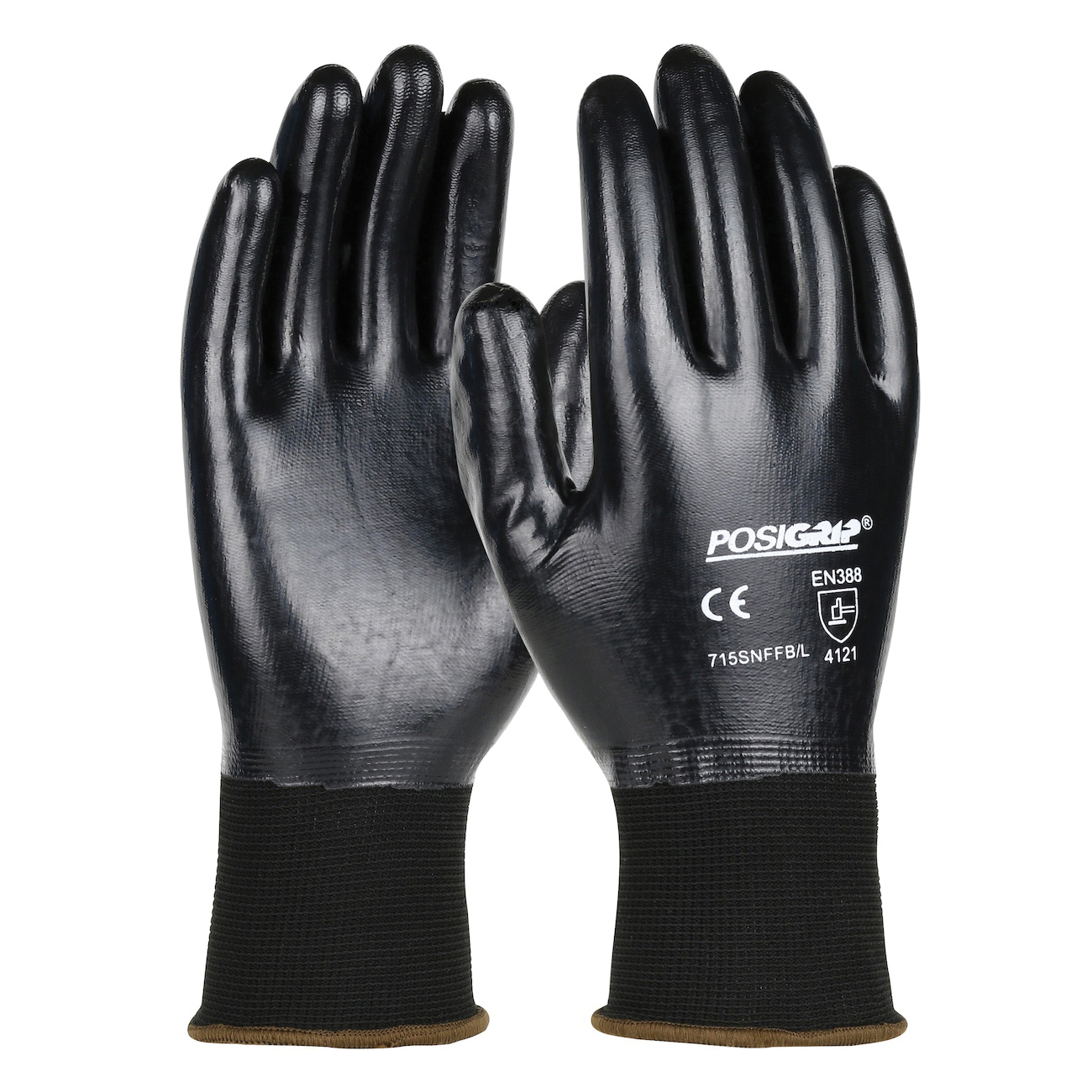 GLOVES PRP GENL CTD/WORK XL NITRILE NYL