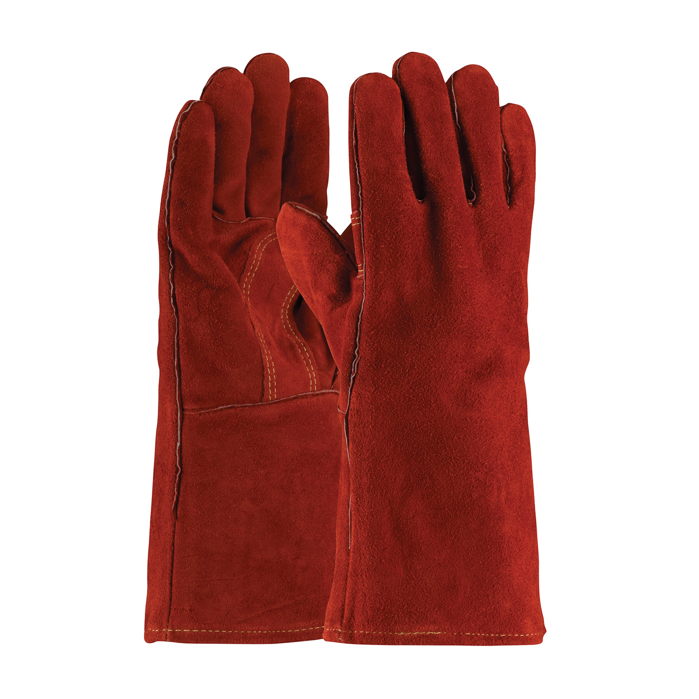GLOVES WELDING L SPLIT COWHIDE LTHR