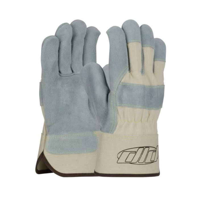 GLOVES PRP GENL LTHR PALM L GRA/NAT HEAT
