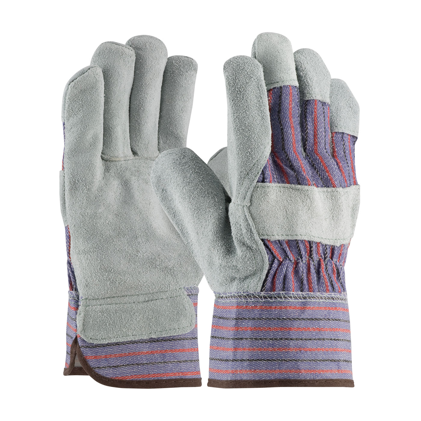 GLOVES GUNN CUT WING THUMB BK/BL/GRA/R
