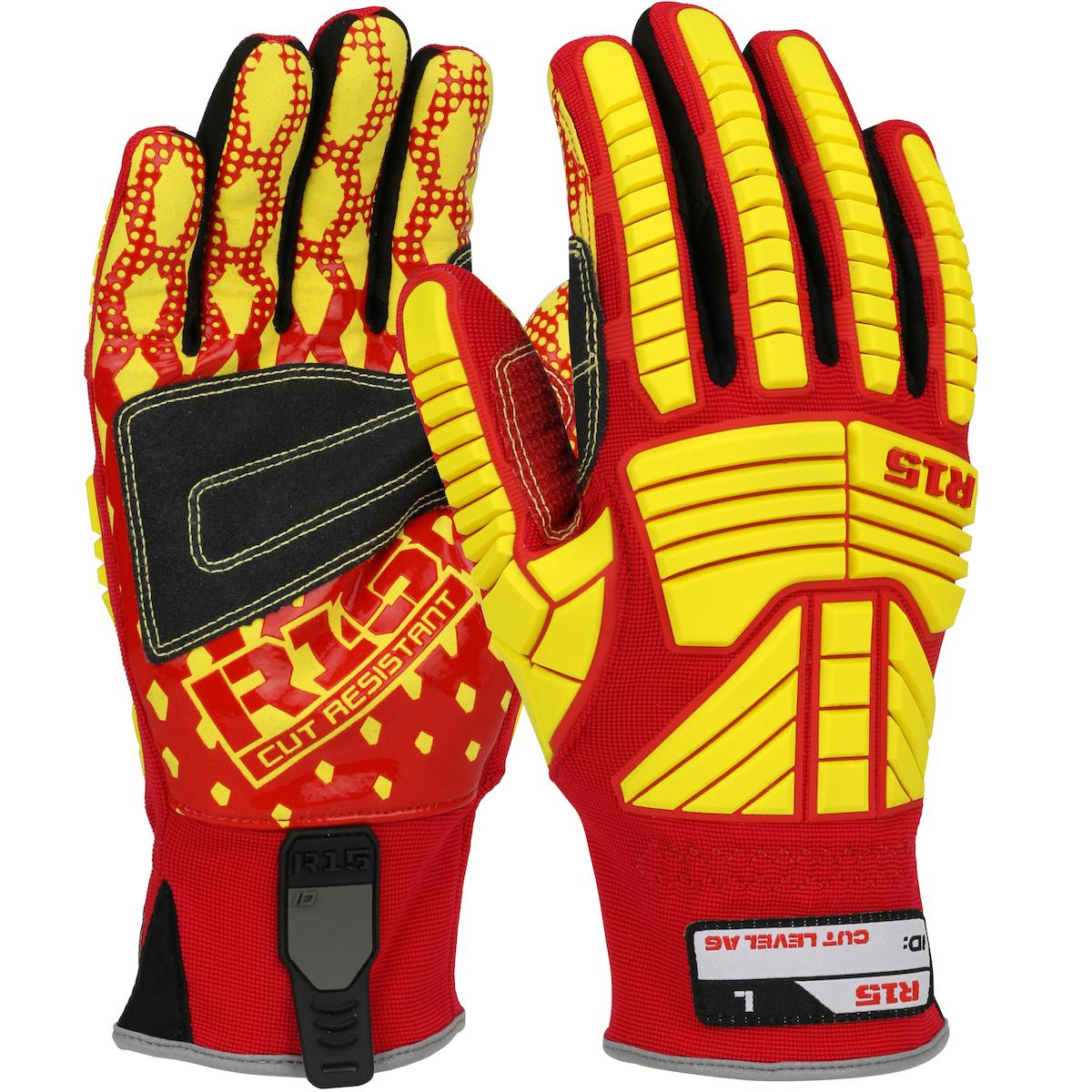 GLOVES RESISTANT CUT 2XL PVC/SILICONE A6