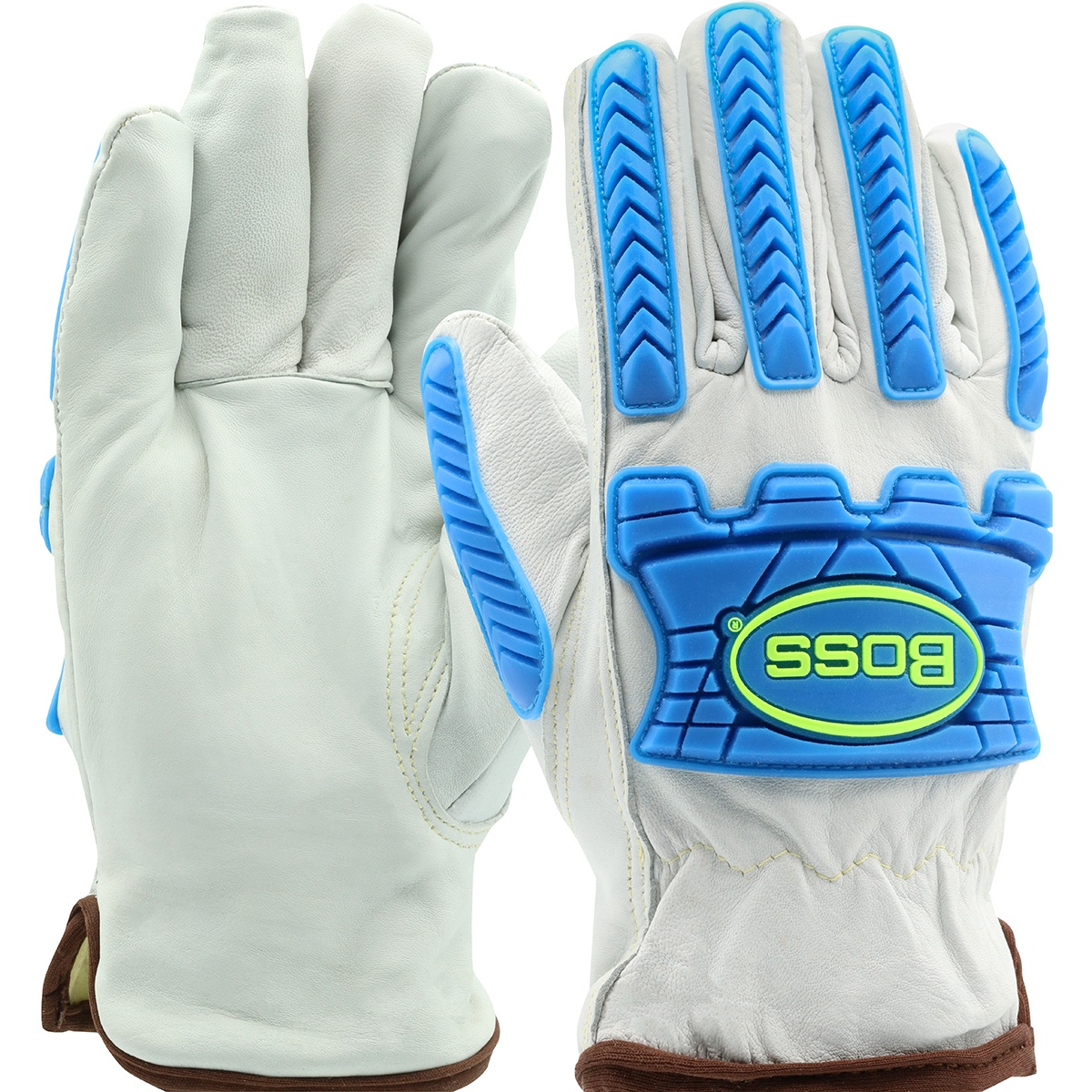 GLOVES CUT-RESISTANT 2XL SHEEP GR LTHR