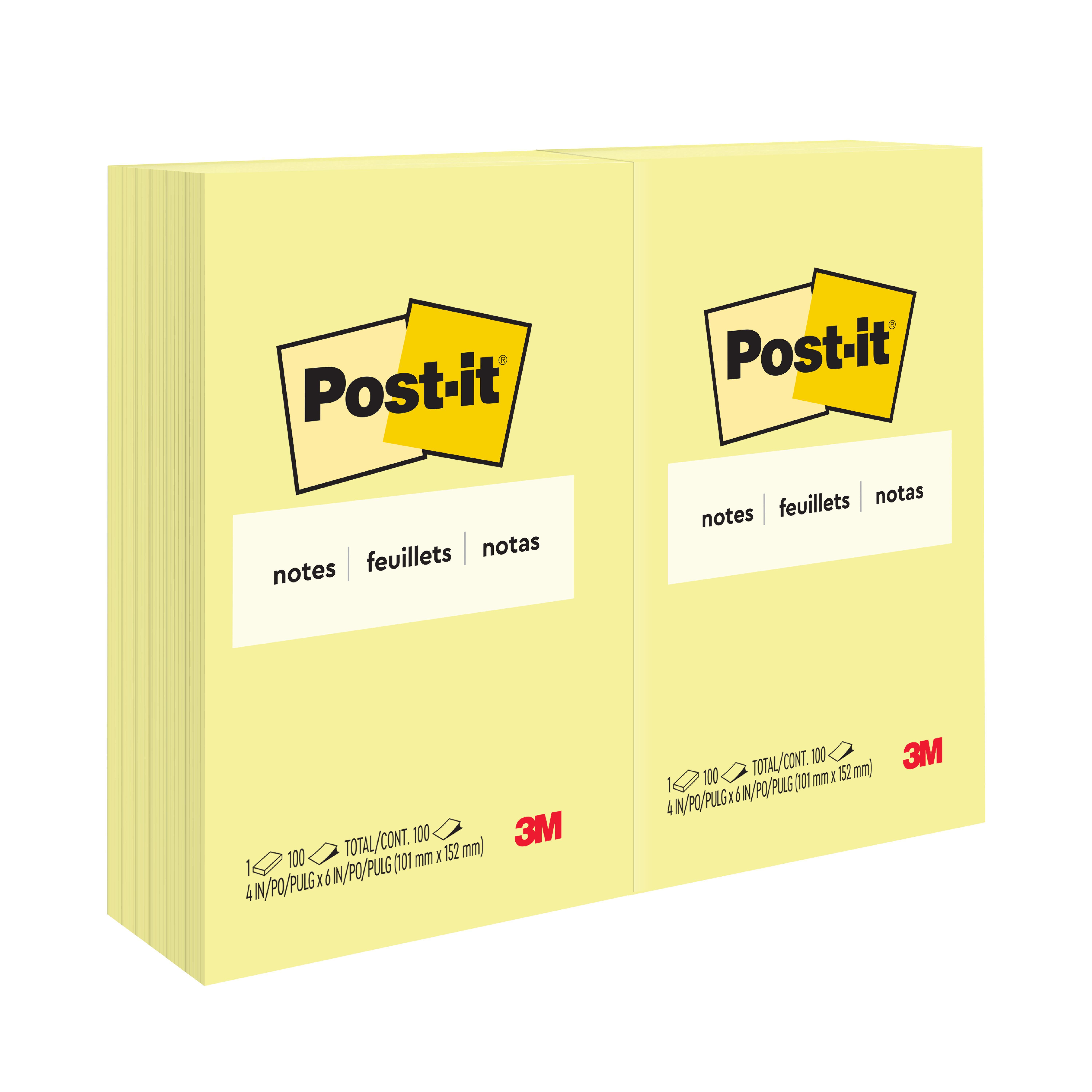 POST-IT PRODUCTS NOTES 659 4 IN X 6 IN