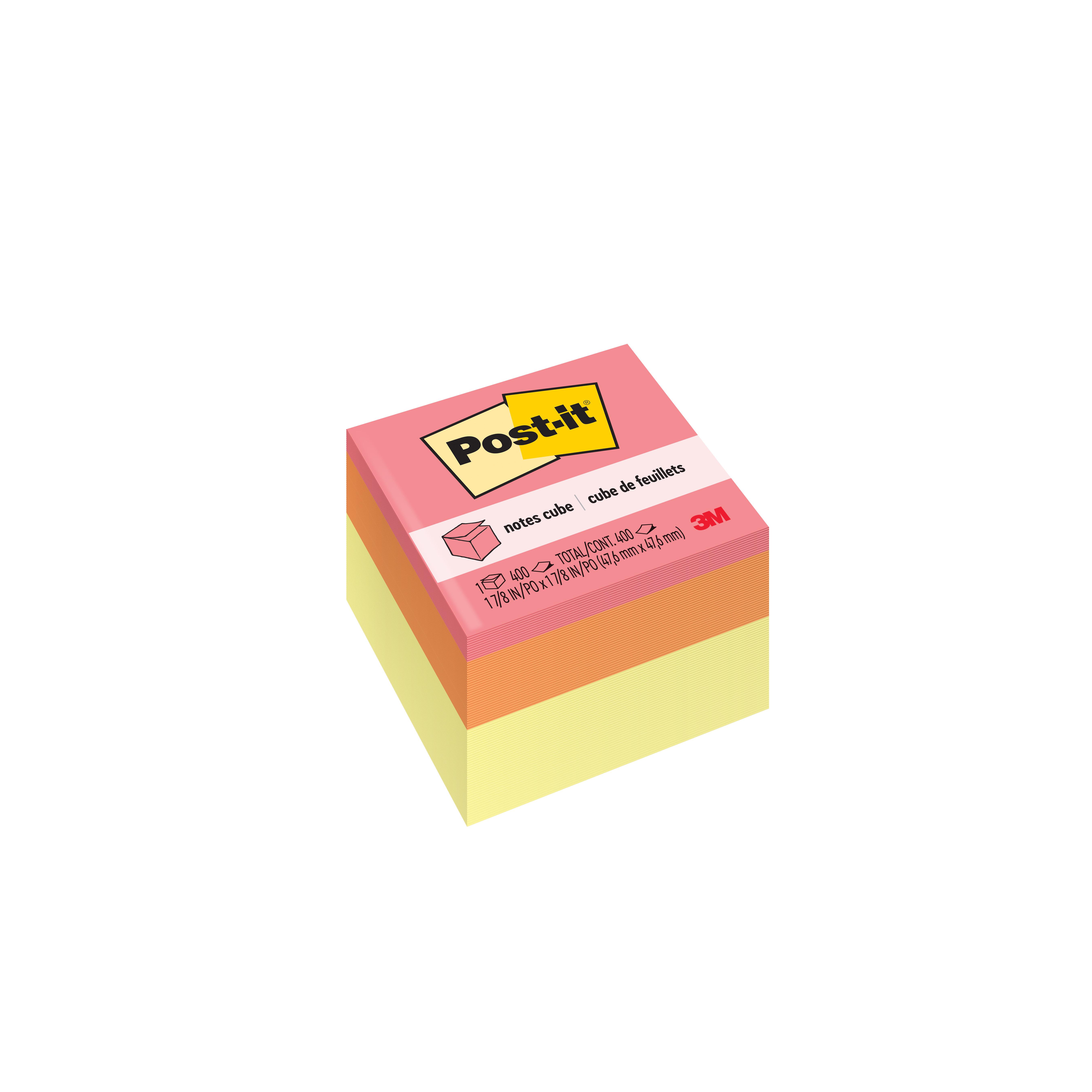 POST-IT NOTES CUBE 2051-EBO-R 2 IN X 2