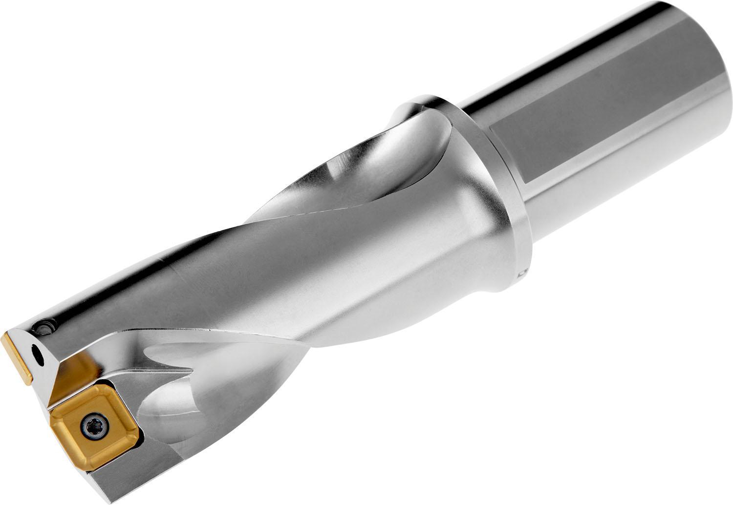 Pramet 6801117 802D Indexable Insert Drill, 1-1/2 in Drill, 1.969 in Modular Connection, 1-1/2 in Dia Shank, 2XD Drill Depth by Dia Ratio, SCET/XPET Insert, 6.622 in OAL, 3 in D Max Drill