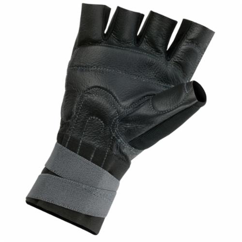 IMPACT GLOVES W/ WRIST SUPPORT 2XL SILVE