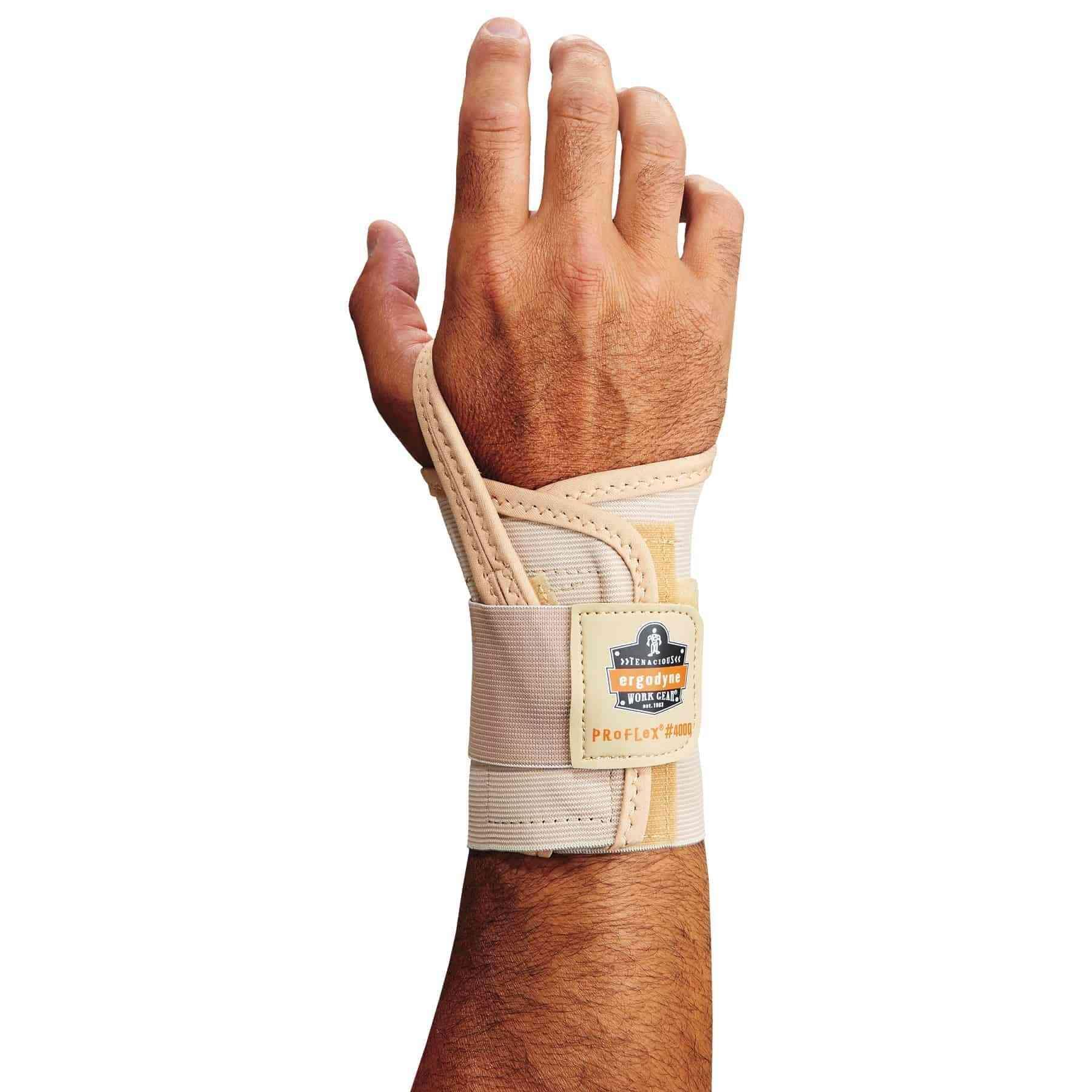 SUPPORT WRST L 7-8IN RGT TAN NEO 1STRAP