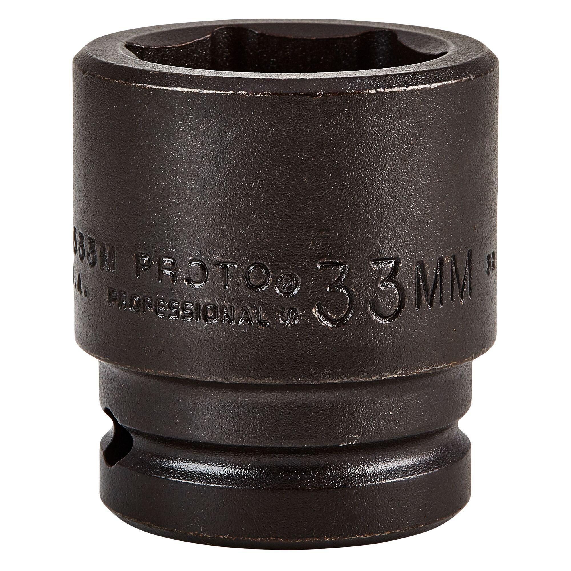 SOCKET STD LG YES METRIC SQ 3/4IN 33MM