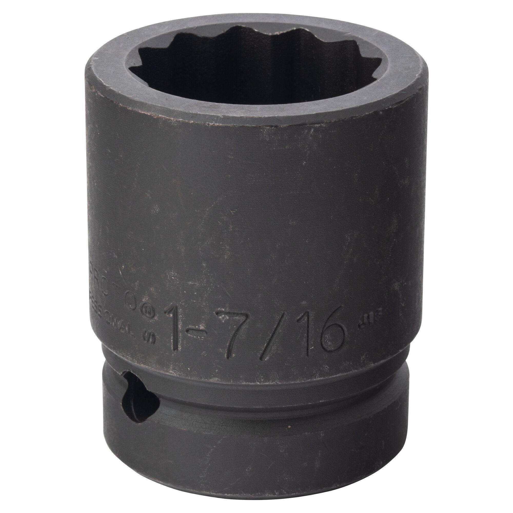 SOCKET YES SQ 1IN 1-7/16 IN 12 2-3/32 IN