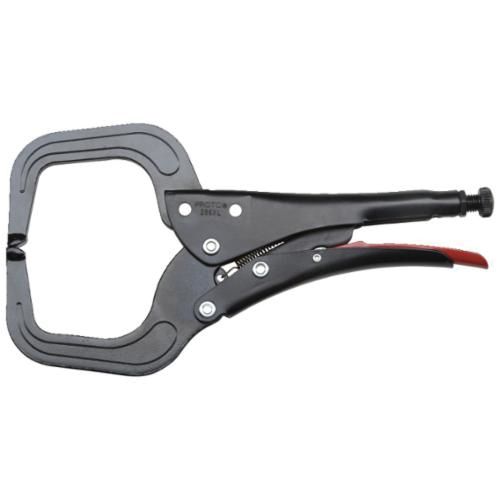 C-CLAMP LKG 3-45/64IN 3-15/16IN CS BK