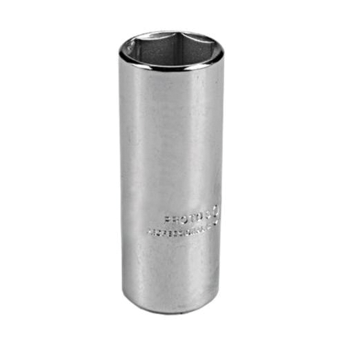 SOCKET DEEP LG NO IMPRL SQ 1/4IN 1/4IN