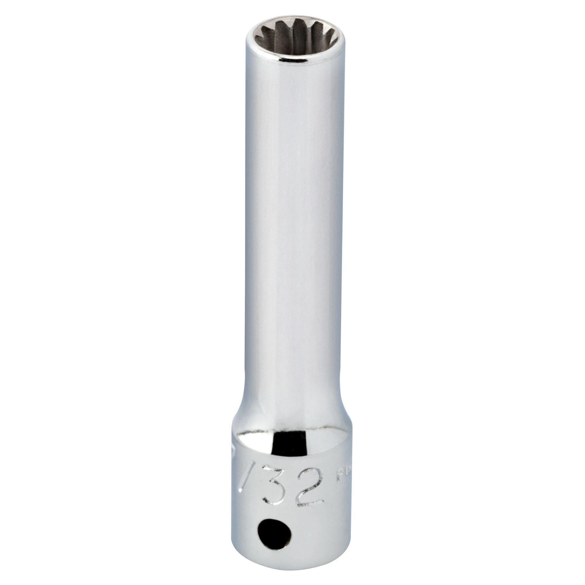 SOCKET DEEP LG IMPRL SQ 1/4IN SPLN 12