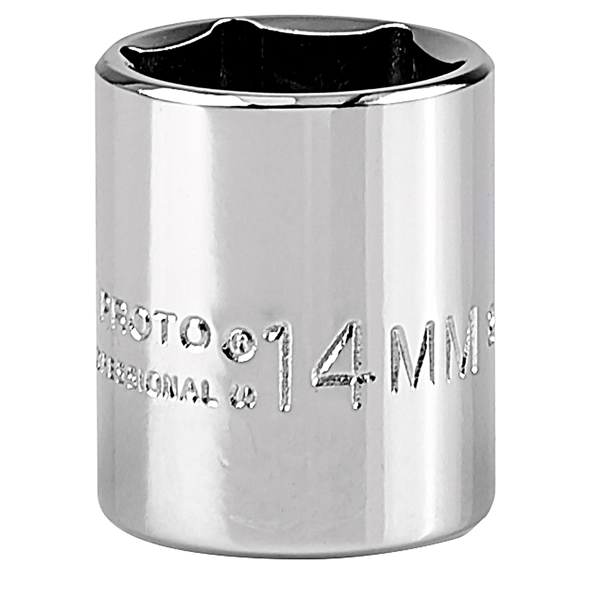 SOCKET STD LG NO METRIC SQ 1/4IN 14MM