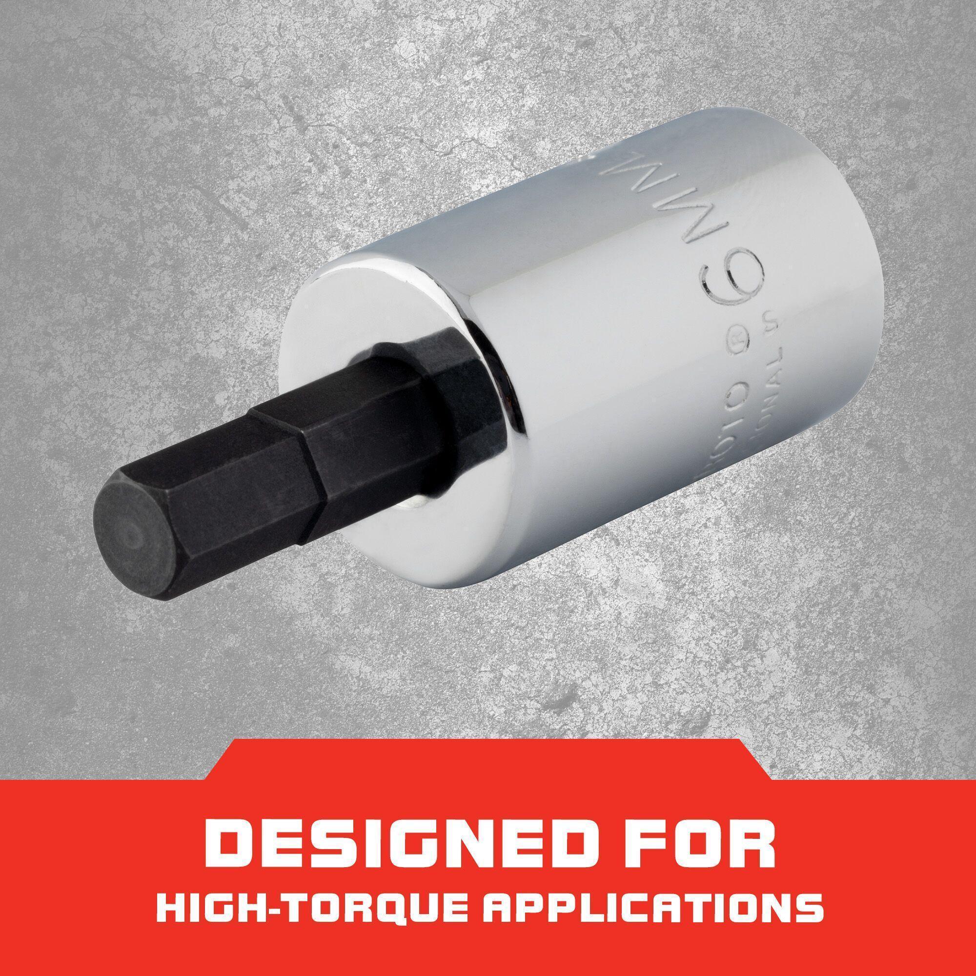 BIT DRVR SKT METRIC 3/8IN 6MM 11/16IN