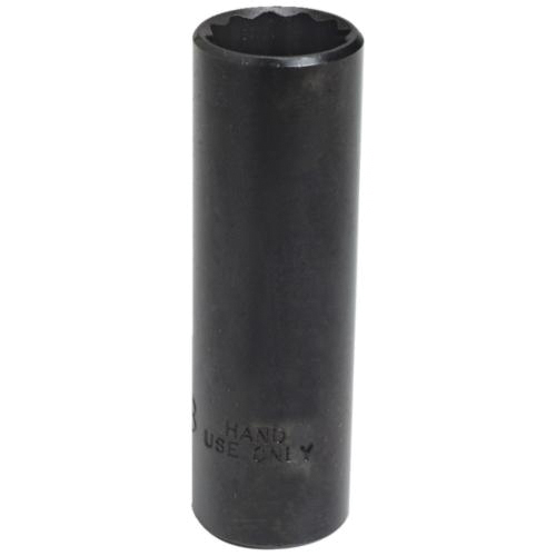 SOCKET DEEP LG IMPRL SQ 3/8IN 1/2IN 12
