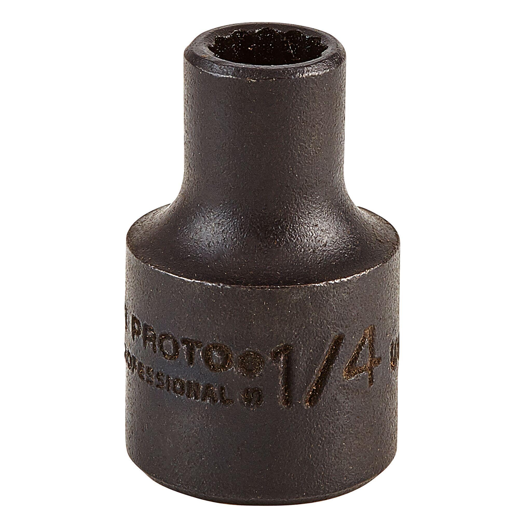 SOCKET STD LG NO IMPRL SQ 3/8IN 1IN 12
