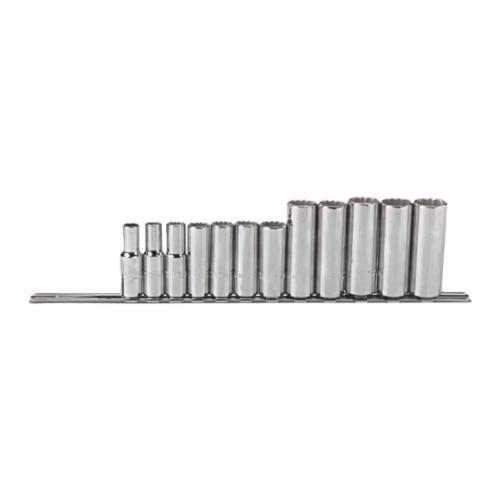 SET SKT METRIC 12 3/8IN 12 8 TO 19MM