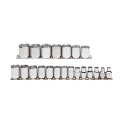 SET SKT METRIC 6 3/8IN 21 6 TO 26MM