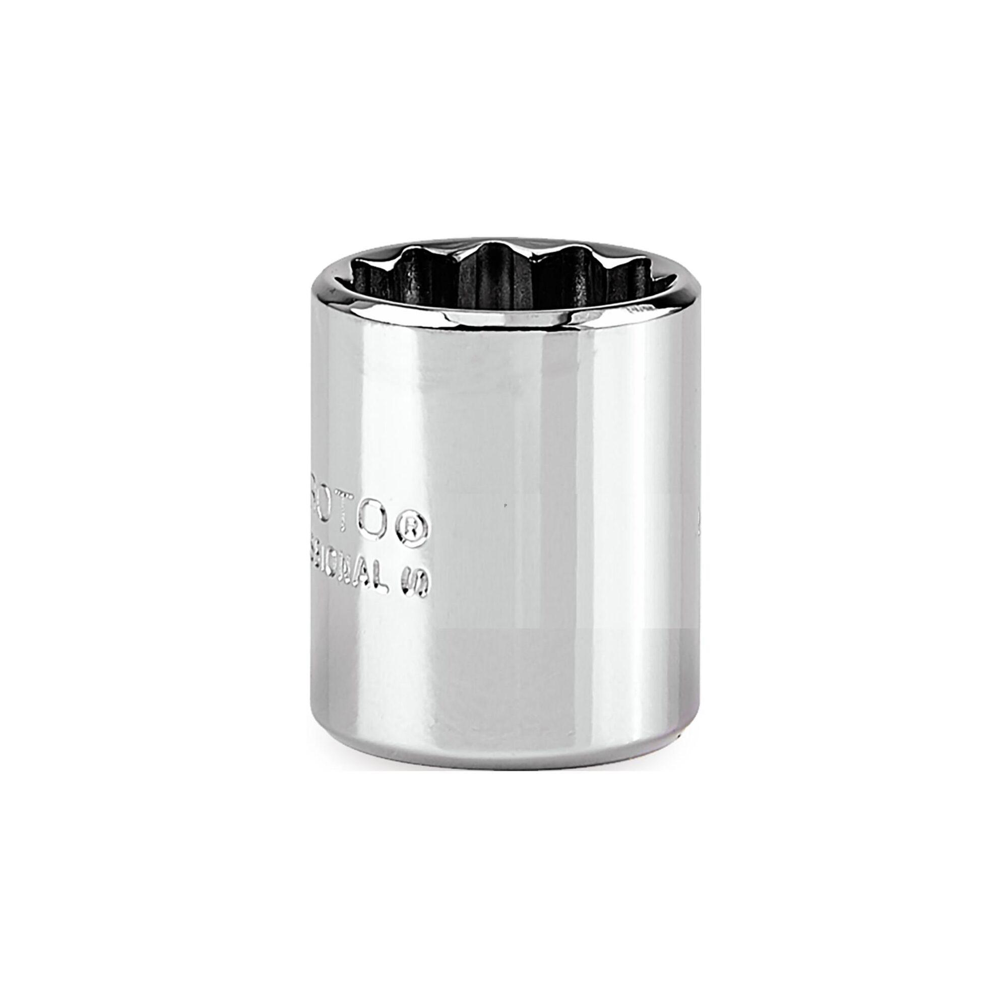 SOCKET STD LG NO METRIC SQ 3/8IN 25MM 12