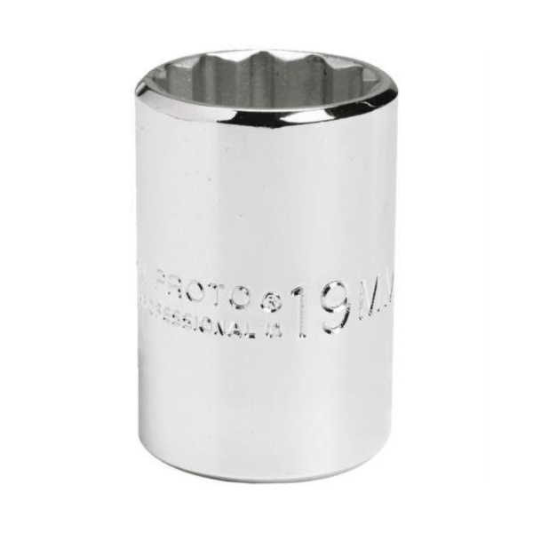 SOCKET STD LG NO METRIC SQ 1/2IN 34MM 12