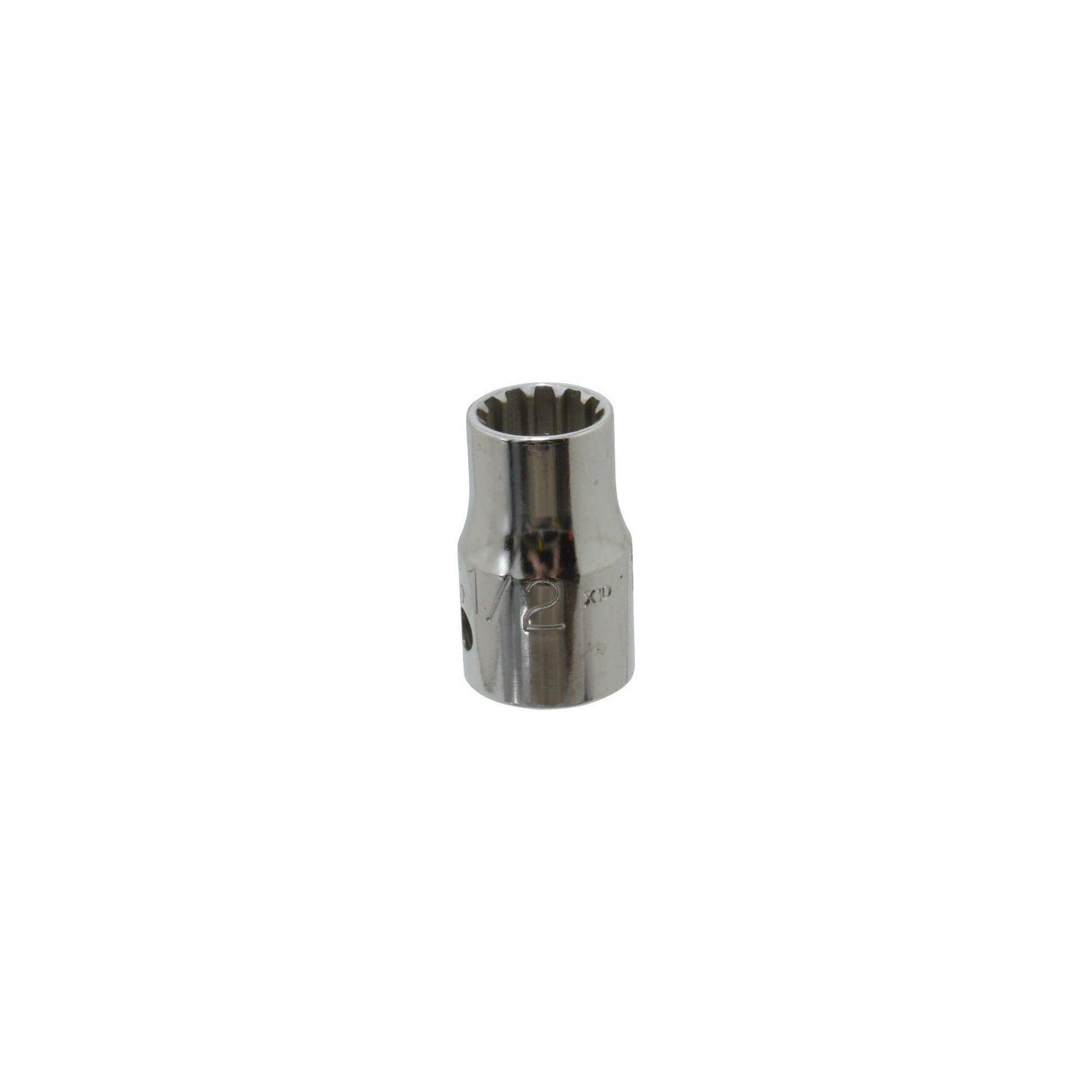 SOCKET STD LG NO IMPRL SQ 1/2IN SPLN 12