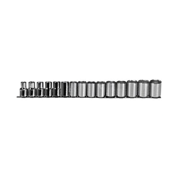 SET SKT METRIC 6 1/2IN 15 10 TO 24MM