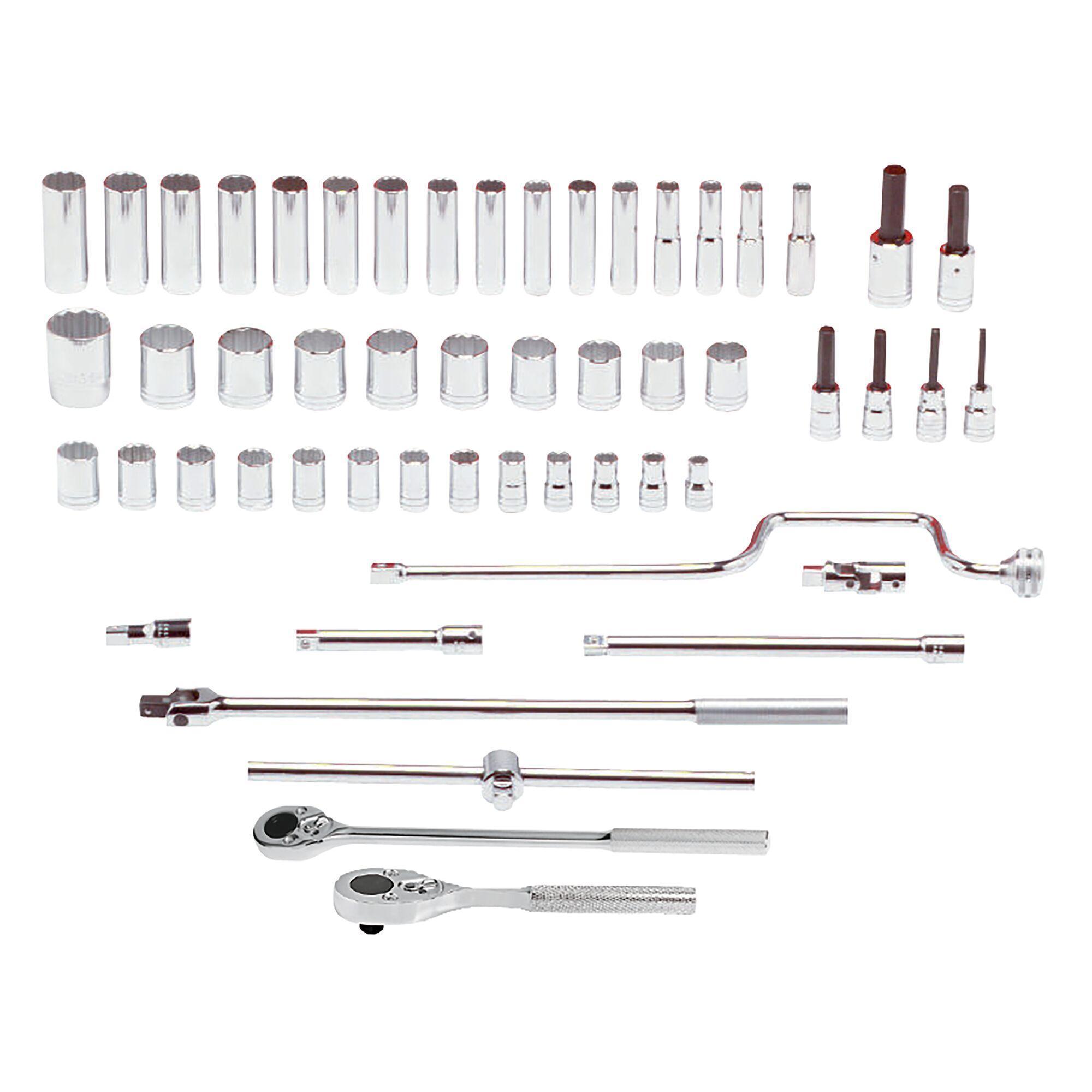 SET SKT METRIC 12 1/2IN 54 10 TO 32MM