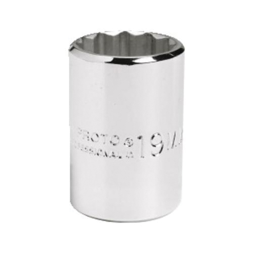 SOCKET STD LG NO METRIC SQ 1/2IN 31MM 12