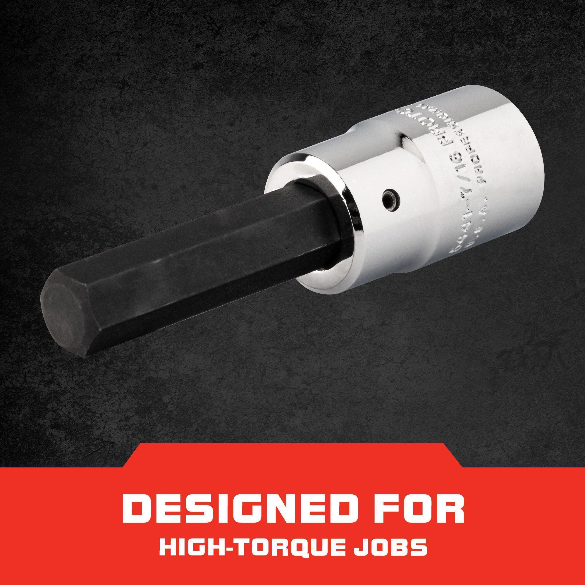 BIT DRVR SKT IMPRL 1/2IN 7/16IN 1-3/4IN