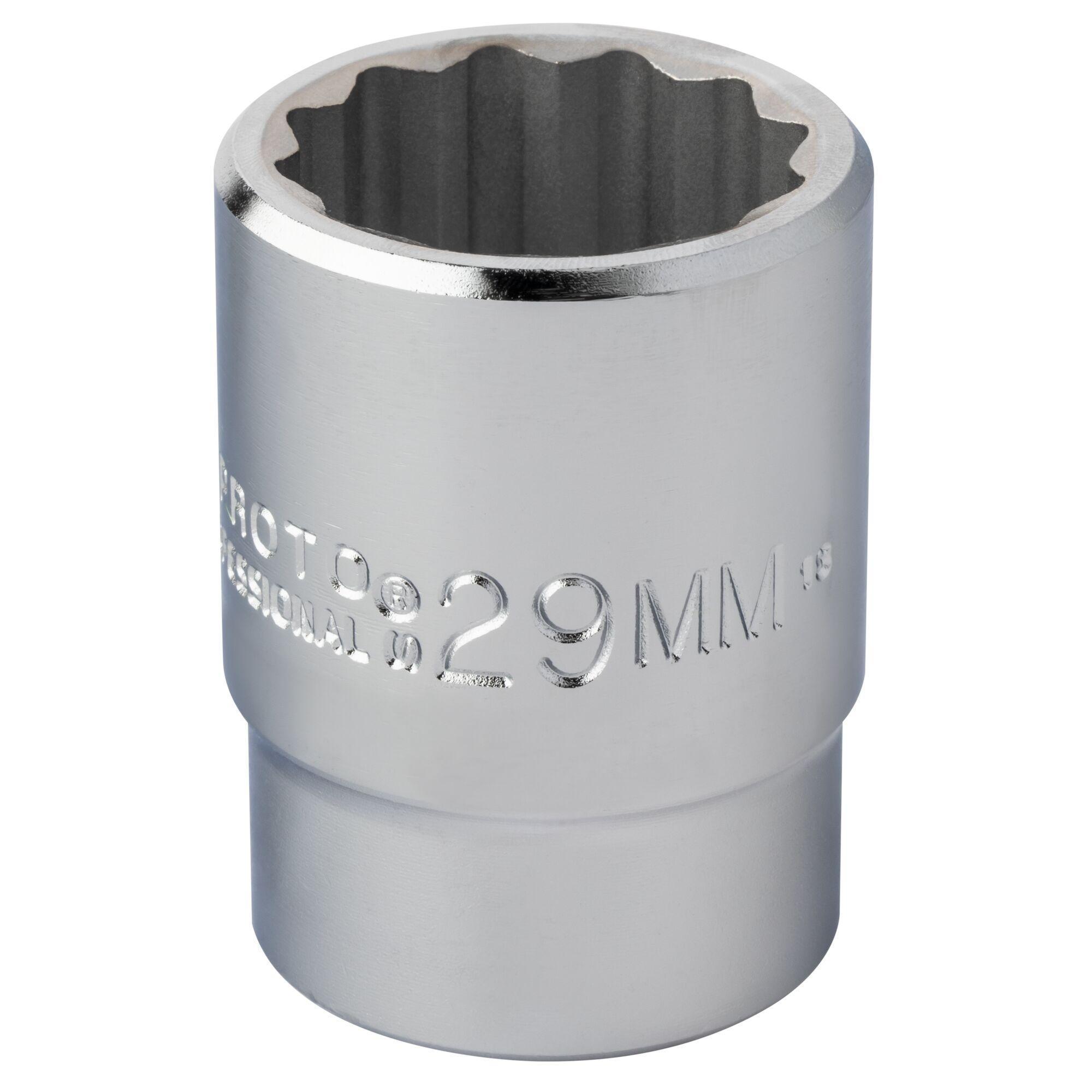 SOCKET STD LG NO METRIC SQ 3/4IN 29MM 12