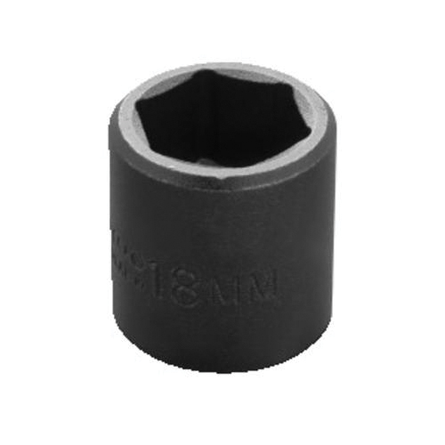 SOCKET STD LG YES METRIC SQ 3/8IN 18MM